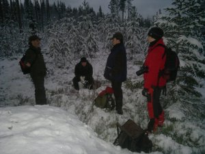 i väntan på drev i BASA-SM, bassett-FM i Sievi