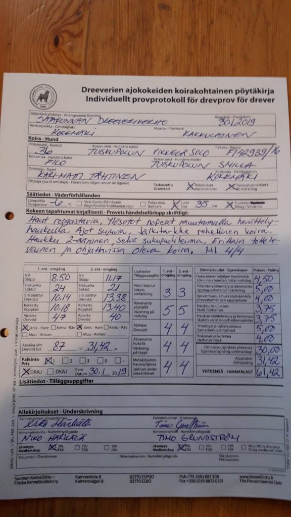 Ägare - Omistaja Tähtinen Kari-Matti